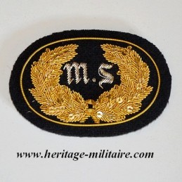 MS embroidered officer...