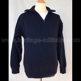 Troyer sweater acrylic navy...