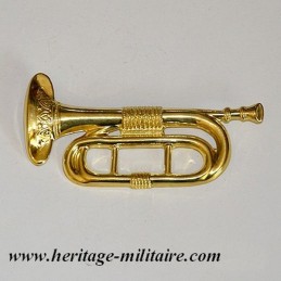 Bugle metal badge civil war