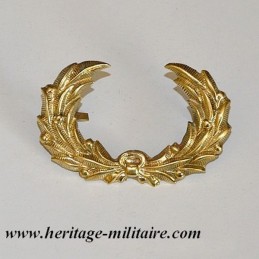 Laurel metal badge civil war