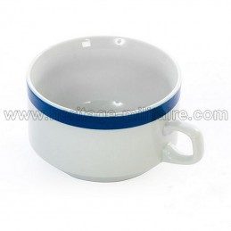 Tasse en porcelaine blanc /...