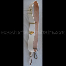 Mousqueton white strap for...