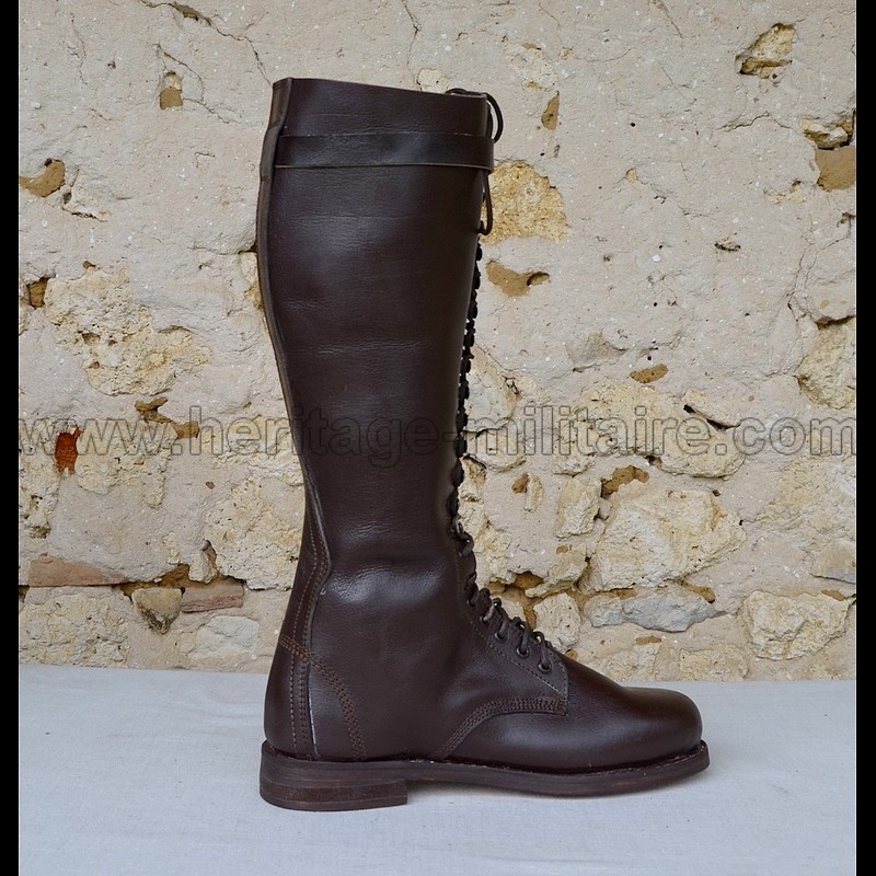 Bottes D’officier En Cuir Zeewolf – Modèle WH/SS/LW – Toutes Tailles Disponibles