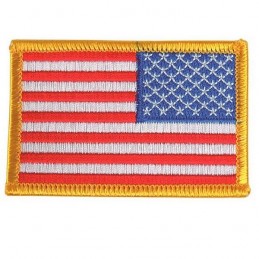 Patch Drapeau US Droit couleur