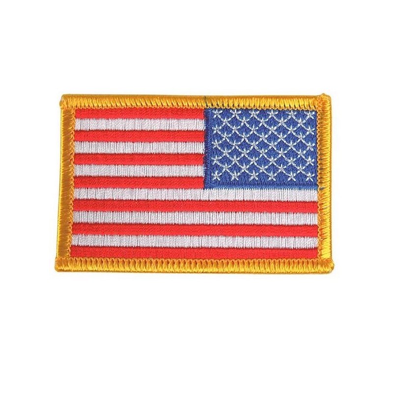 Patch Drapeau US Droit couleur