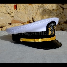 Officer's Cap summer USN WWII