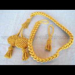 Gold racket cord for shako...