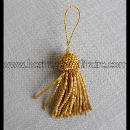 Small gold tassel