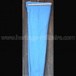 Pant light sky blue wool