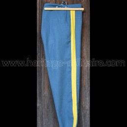 Pant dark sky blue wool...