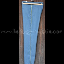 Pant dark sky blue wool...