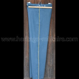 Pant dark sky blue wool...