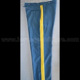 Pantalon bleu ciel foncé Guerres Indiennes 1874