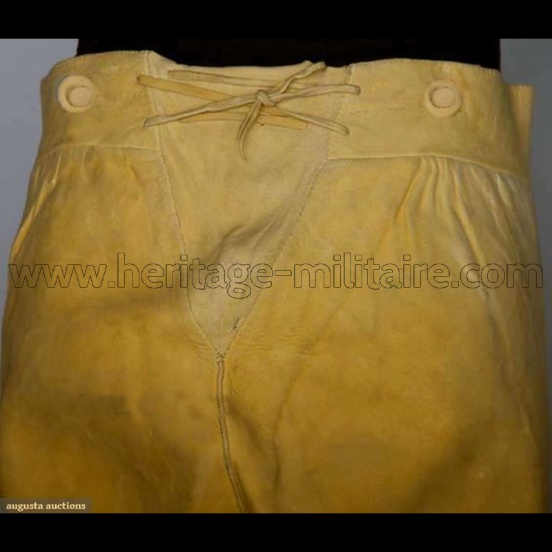 Pantalon à Pont Marine Nationale - Laine - Taille ML 45 - Indochine/Algérie
