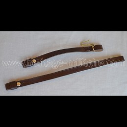 Sword hanger straps DARK BROWN