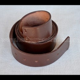 Simple belt DARK BROWN