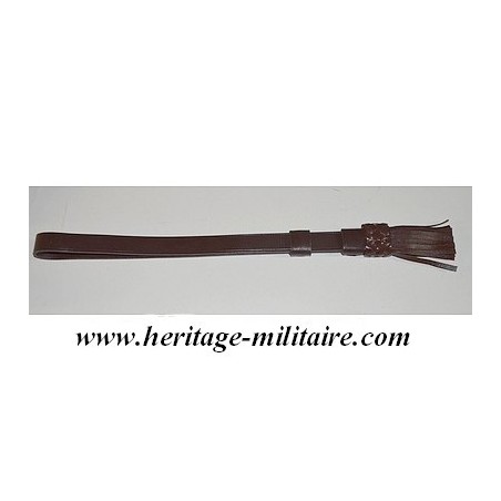 ETUI EN CUIR PORTE SABRE ANGLAIS DE CAVALERIE - Autres accessoires de