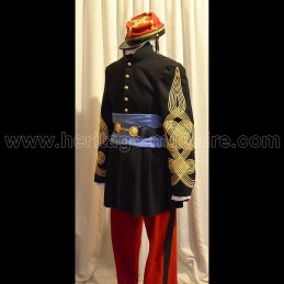 Complete uniform of Colonel of the Zouaves France 1850-1880