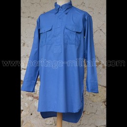 Sky blue military shirt...