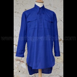 blue military police shirt...