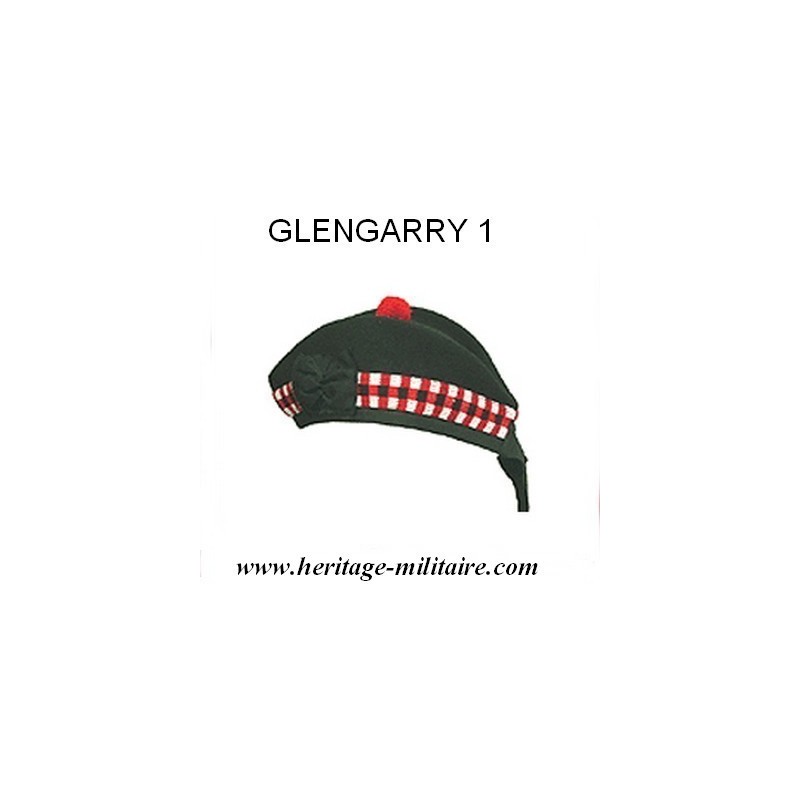 Beret écossais GLENGARRY