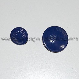 Bouton "Grenade" bleu 14-18