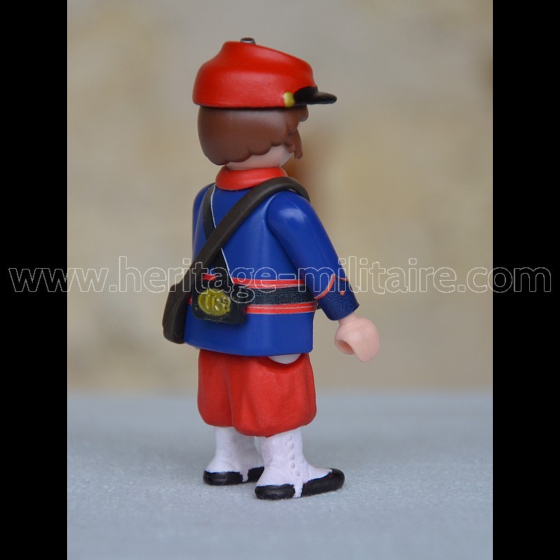 Playmobil Lot de 2 Bustes Femme Rouge avec Fleurs Jaunes
