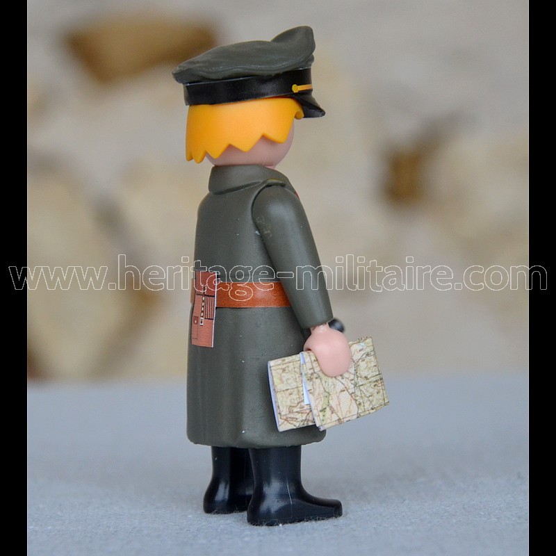 Playmobil Custom Soldat Waffen Grenadier (France-1944) Ref-0672