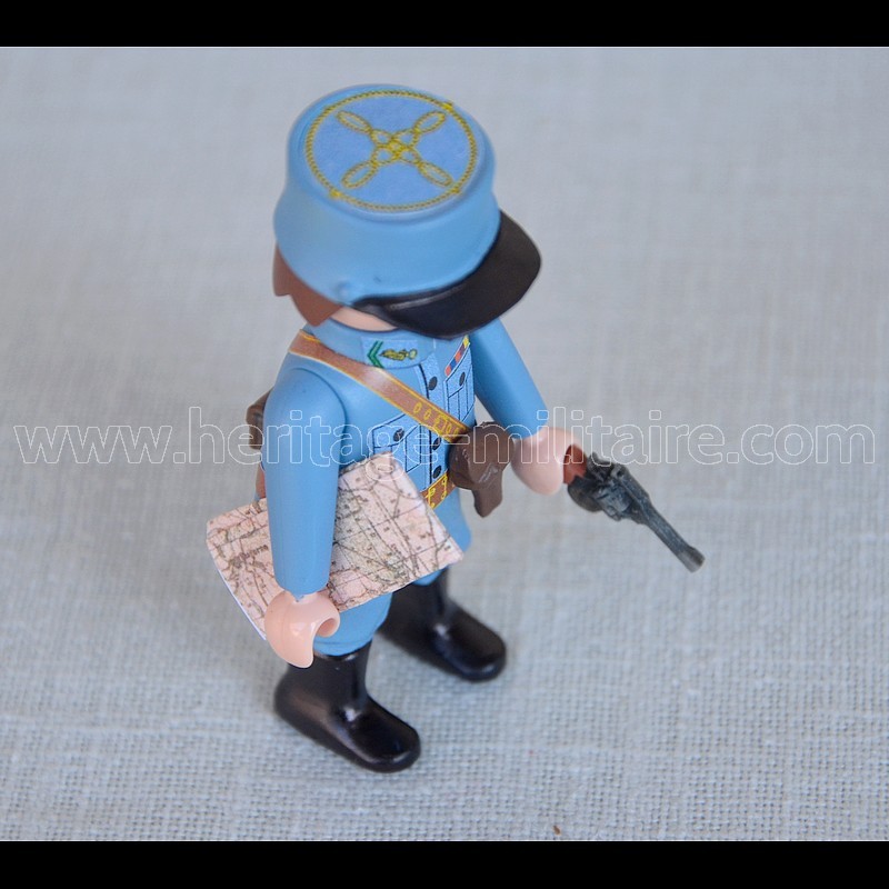 Playmobil 6846 - L'officier Anglais En Veste Bleue, Figurine D'occasion En Bon état
