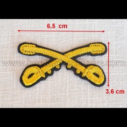 Saber embroidered officer...