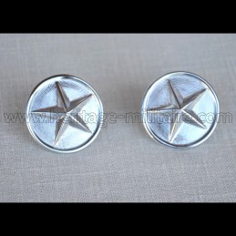 Chin dimples "Star" Silver
