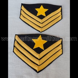 Union cavalry chevrons...