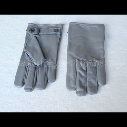 Gant cuir gris WWII