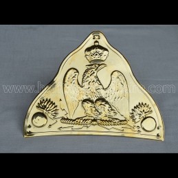 Plaque de bonnet à poils...