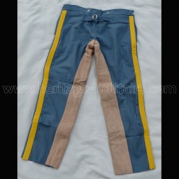 Pants dark sky blue yellow...