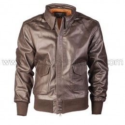 Leather jacket pilot WWII A2