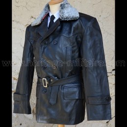 Veste  en cuir Officier...