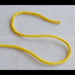 Yellow square cord 6mm x 6mm