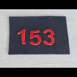 Patch en laine bleu marine...