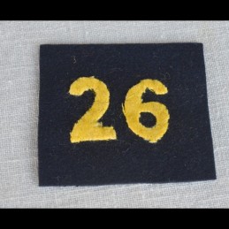 Patch en bleu marine avec...