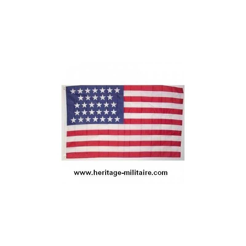 Union flag 31 stars "1851 - 1858"