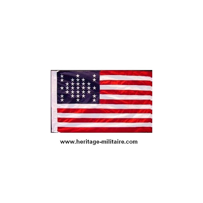 Union flag 33 stars "Fort Sumter 1859"