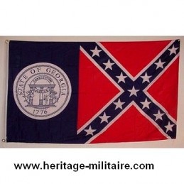 Georgia confederate flag