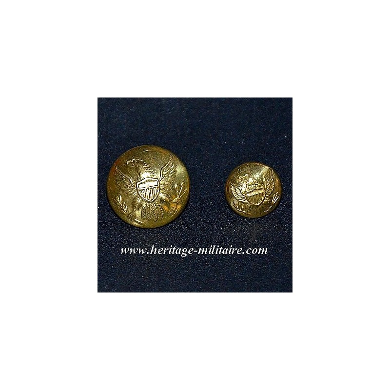 Uniform buttons Civil War US and CS,