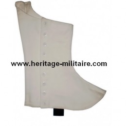 Gaiters parade in white linen