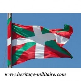 Drapeau Pays Basque sur Hampe à agiter - 5 tailles disponibles