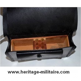 Cartridge box regular infantry first Empire.