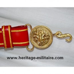 Ceinturon d'officier 1 Empire complet avec sabretache 