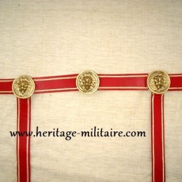 Ceinturon d'officier avec soutache (galon)