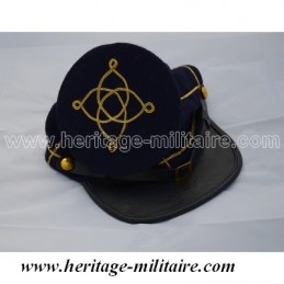 CS officer cap navy blue golden stripe bummer